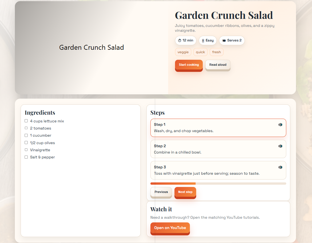 RecipeBook App Preview